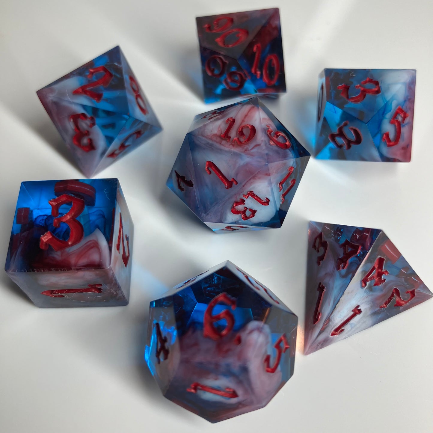 Rough Seas 7 piece dice set