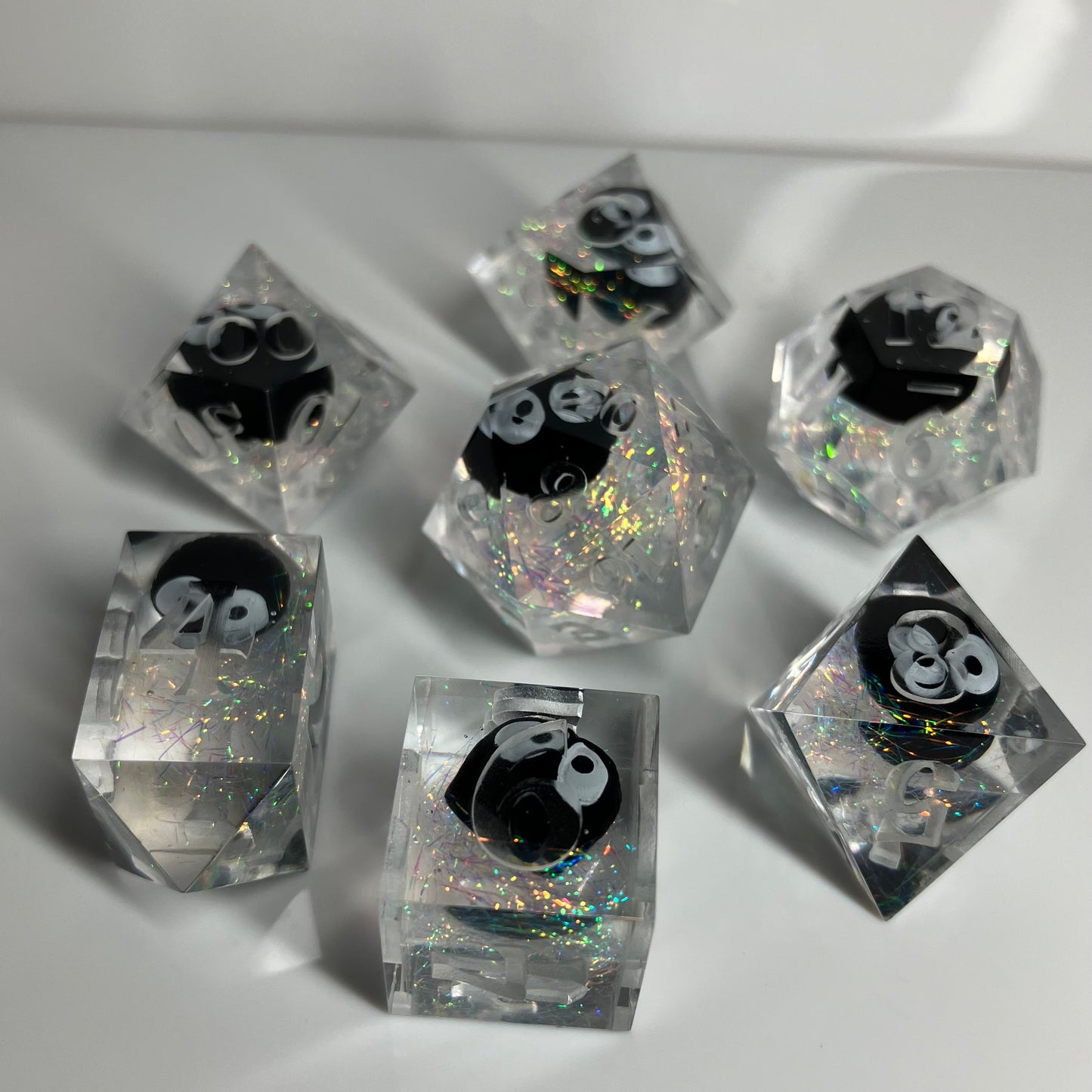 Soot Sprites 7 piece dice set