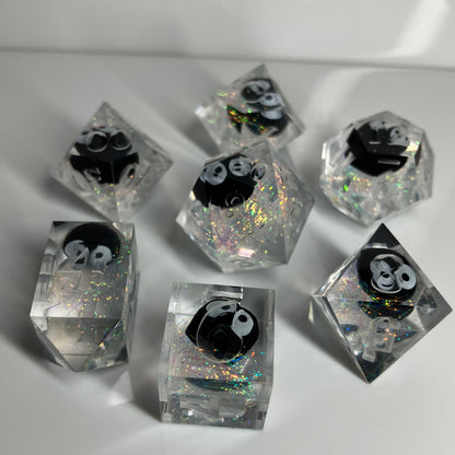 Soot Sprites 7 piece dice set