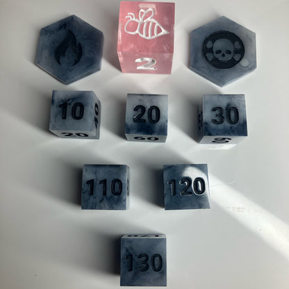 Rock Party Pokemon TCG compatable dice