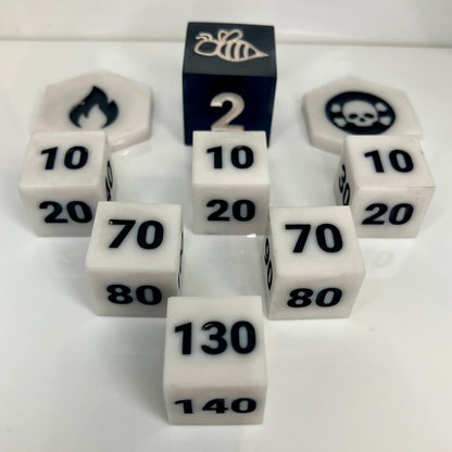 Bone look dice for Pokemon TCG