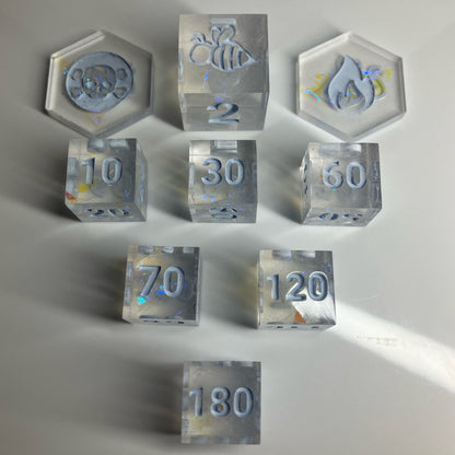 Spectral Pokemon TCG compatable dice