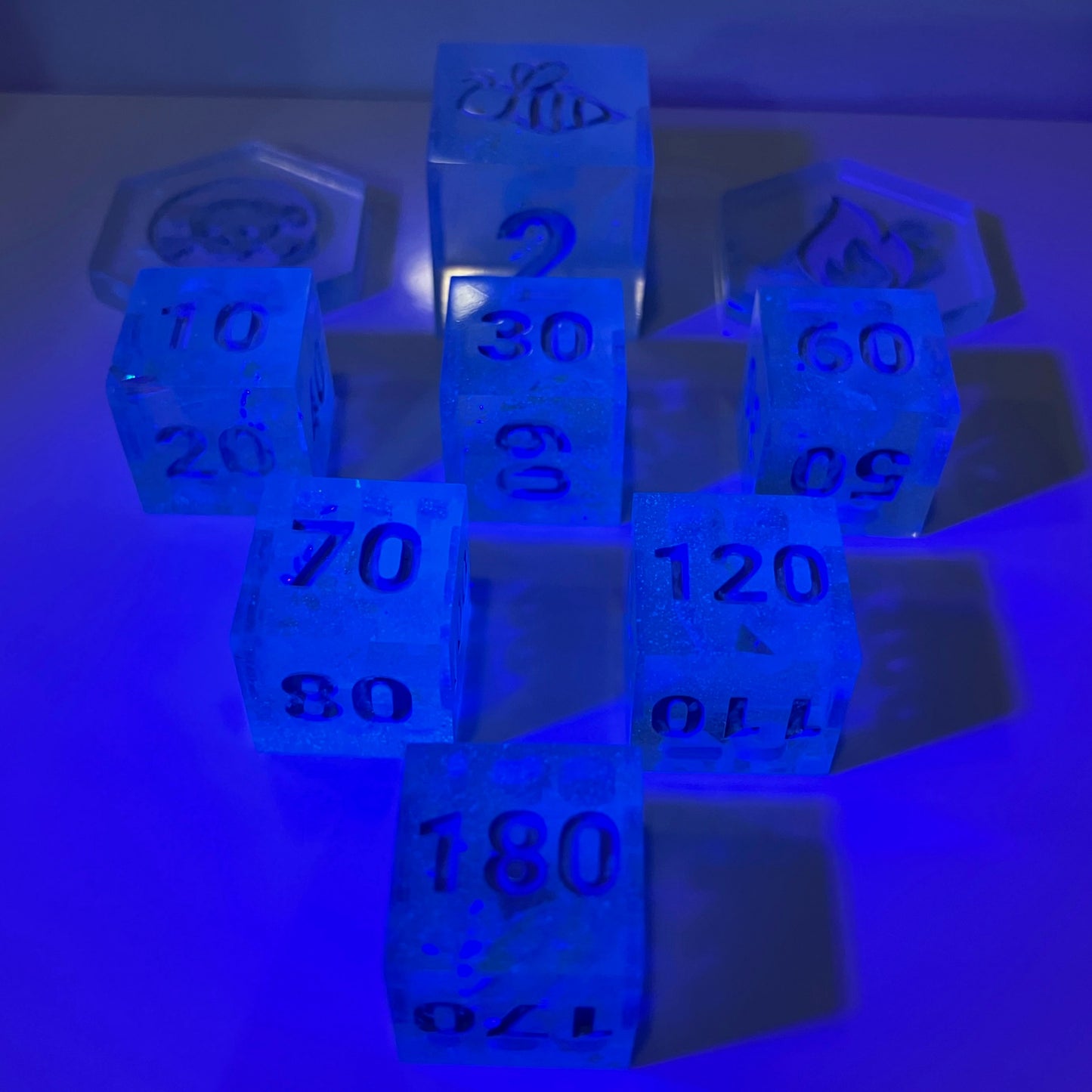Spectral Pokemon TCG compatable dice