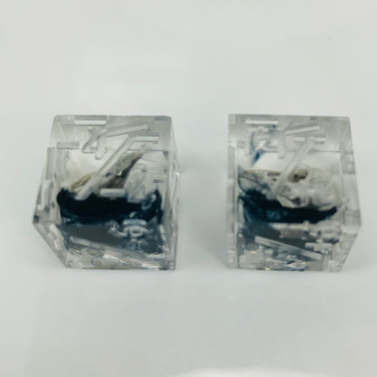 counter trackers for MTG with hand painted raven skulls