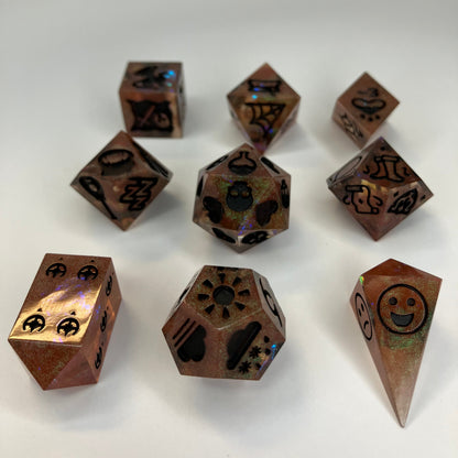 Buried Treasure GM dice set