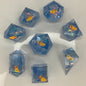 Rubber Ducky 8 piece dice set