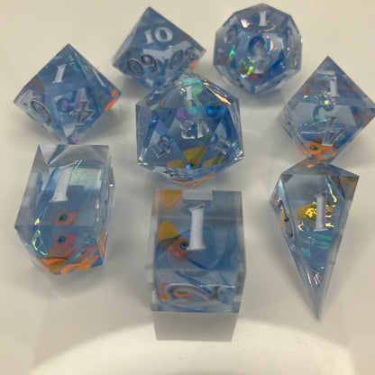Rubber Ducky 8 piece dice set