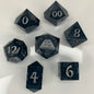 Sapphire Storm 7 piece dice set