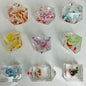 Eevee-lutions 9 piece polyhedral dice set