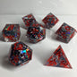 Stabby 7 piece dice set
