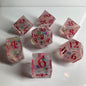 Bubbles 7 piece dice set
