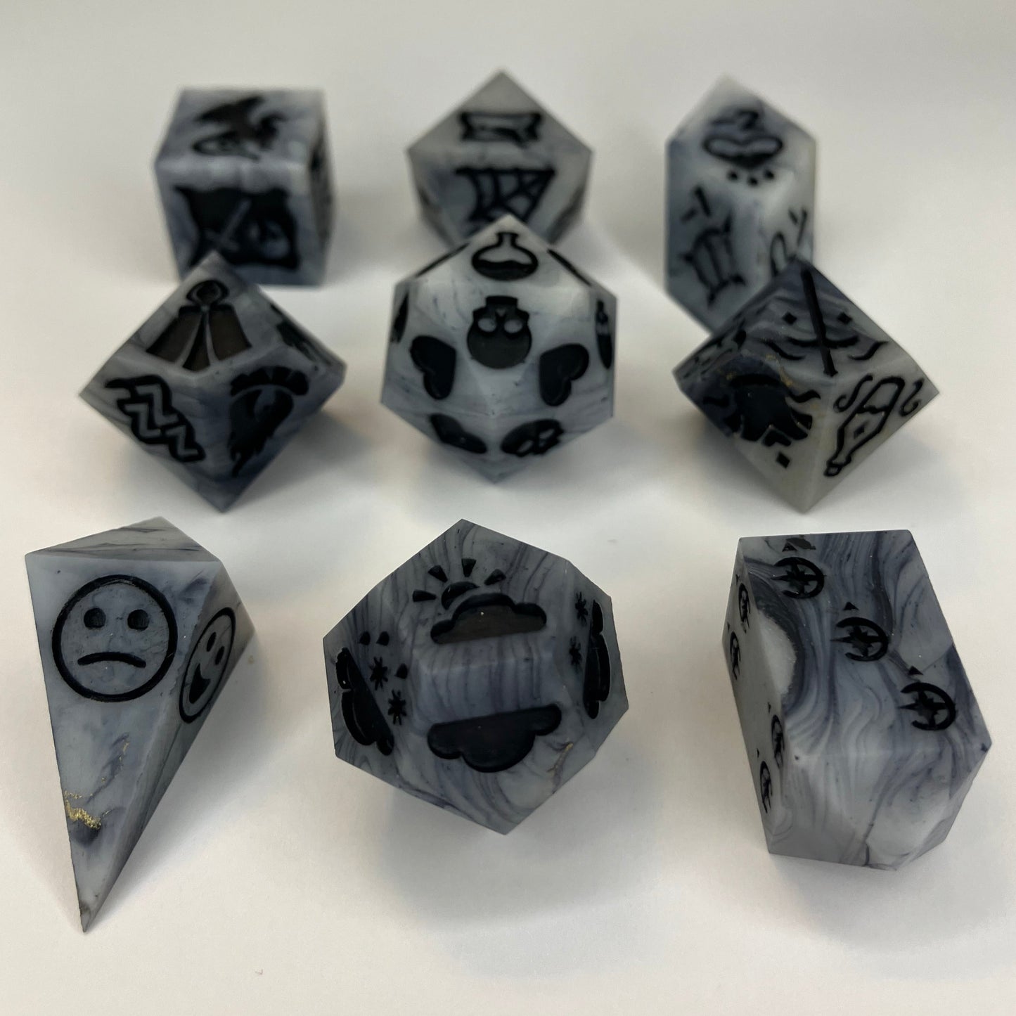 Marble Madness GM dice set