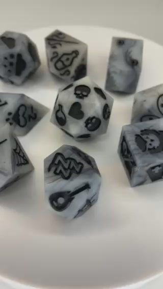 Marble Madness GM dice set